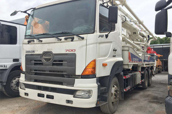 China Caminhão da bomba concreta da eficiência elevada, caminhão da bomba do crescimento de Zoomlion Hino700 fornecedor