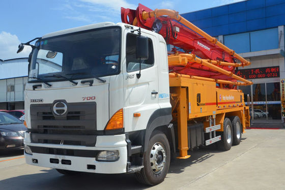 China Caminhão concreto industrial da bomba do crescimento do medidor 36Z com o chassi Hino700 fornecedor