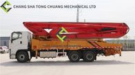 Six Countries Emission Standard 47 Meter Concrete Pump Truck With 3 Bridge