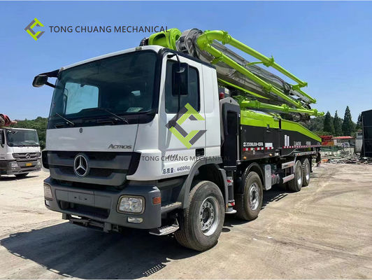 comprar O crescimento concreto usado Re-manufaturado transporta a bomba concreta montada 56 medidores online manufacture