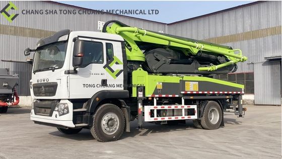 comprar Caminhão de bomba de concreto com motor Weichai 31 metros com 2 pontes online manufacture