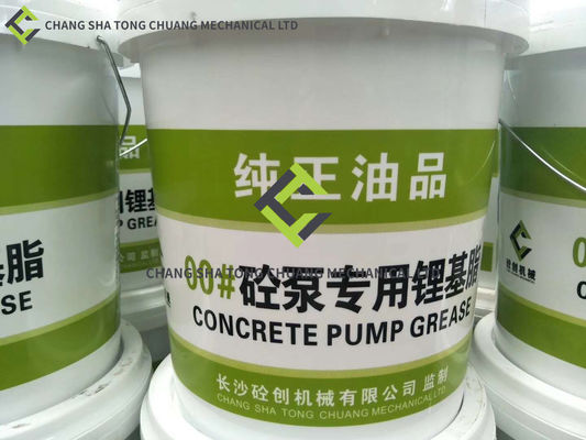 comprar Sany Indústria Pesada e Zoomlion Indústria Pesada caminhão de bomba de concreto bomba montada em reboque acessórios de bomba de lítio gordura 00 # 15kg/barril online manufacture