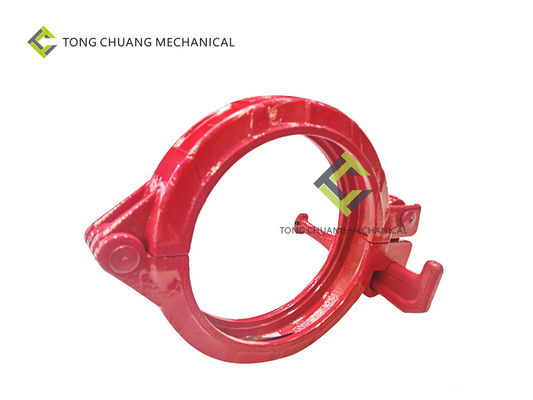 Tipo peso leve da braçadeira de tubulação do parafuso de aço carbono de 175A para o equipamento do caminhão da bomba
