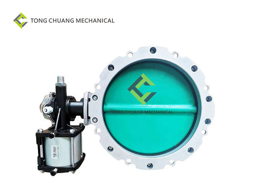 Liga de alumínio operada pneumática da flange da válvula de borboleta de V1FS300GBN única