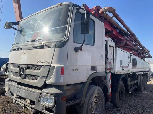 Medidor usado de Putzmeister 56-5 da bomba concreta com BENZ Chassis 8×4