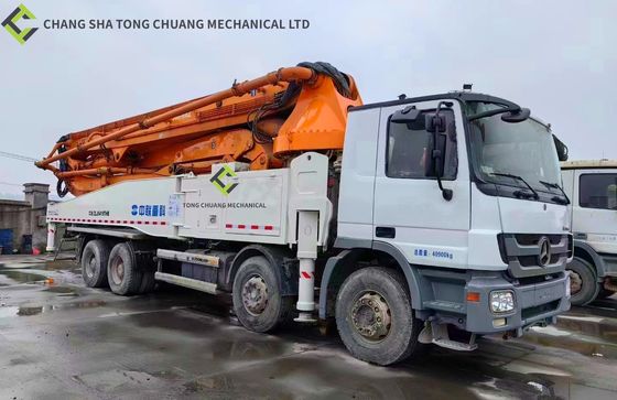 Caminhão 52m Remanufactured da bomba concreta de mão de Zoomlion Heavy Industries segunda