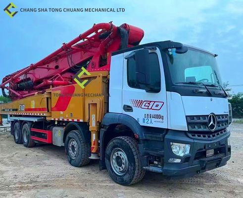 Tipo aberto caminhão usado hidráulico SYM5442THBEB 620C-10A da bomba concreta