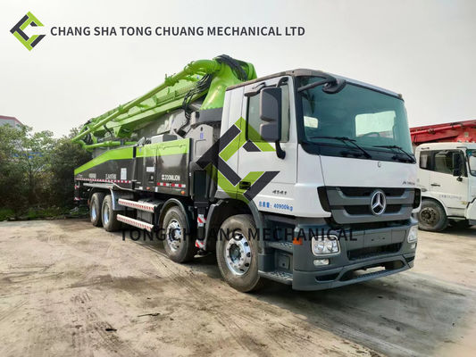 Em 2014 Zoomlion Mercedes Benz Chassi Carrinha de bomba de concreto 52 metros 6 cilindros 6 hastes