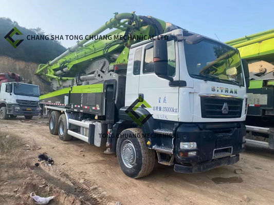 Fábrica em 2020, Zoomlion 49 metros bomba de concreto, trabalho não é muito, o melhor estado do carro!