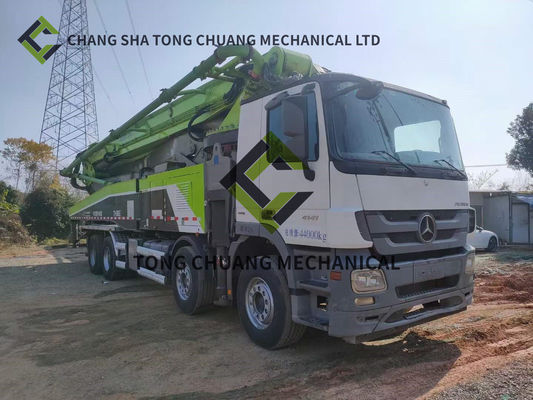 Zoomlion ZLJ5440THBBF 56X-6 RZ Mercedes Benz Usado Caminhão de Bomba de Concreto Quatro Eixo 56M