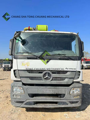 2019 Zoomlion ZLJ5440THBBE 63X-7 RZ Quatro eixos 63M Mercedes Chassis Caminhão de bomba de concreto