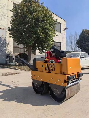 BM60 Caminhar Atrás de Pequeno Roller de Estrada de Asfalto Vibratório de Tambor Único