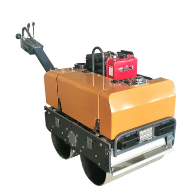 BM80 Caminhar atrás de tambor único Roller vibratório de estrada Amarelo/verde