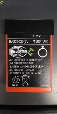 Bateria HBC 2500MA A escolha ideal para Zoomlion e Sany Câmbio de bomba de concreto Código 1020902017