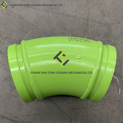 Tubos de dobra de camada dupla 125 * R240-36 Sany e Zoomlion Acessórios de bombas de concreto