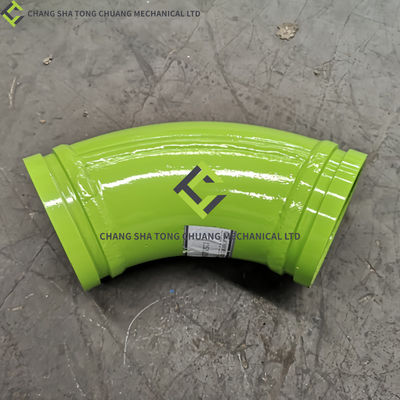 Tubo de dobração de camada dupla Cotovelo de camada dupla 125 * R232-60 para acessórios de caminhão de bomba Sany e Zoomlion