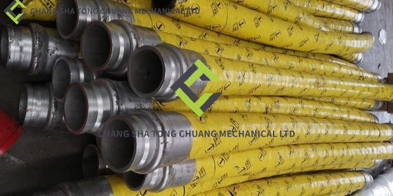 Sany Indústria Pesada e Zoomlion Indústria Pesada caminhão de bomba de concreto caminhão de bomba montado em reboque acessórios de bomba 125B * 3000 tubos de fio de aço de quatro camadas de dupla extremidade