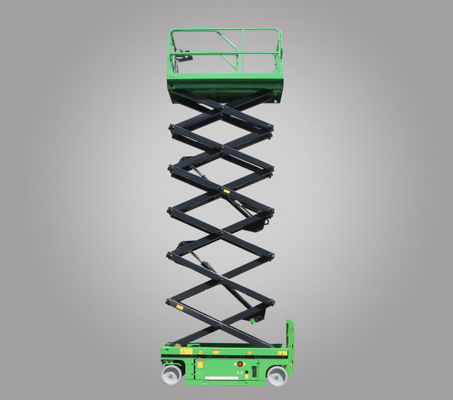 4*2 Modo de accionamento Plataforma de trabalho aéreo Z10W Z12W Tela movida por líquido Tipo de tesoura com bateria de 8x6V/200Ah