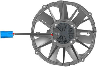 Partes sobressalentes de máquinas de construção SPAL Ventiladores eletrónicos VA113-BBL510P/R/AN-94A Ventilador sem escovas com 2,5 kg de peso