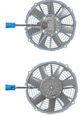 Peças de automóveis SPAL Ventiladores eletrónicos VA191-BBL530M/R/A/N-94A Ventilador sem escovas