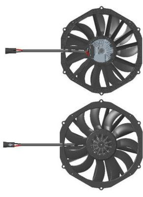 Peças para automóveis SPAL Ventiladores eletrónicos Ventilador sem escovas Zoomlion Peças para bombas de concreto
