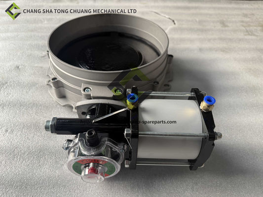 V1FS250GBN válvula de borboleta pneumática de flange único 12,4 kg para eficiência da planta de mistura
