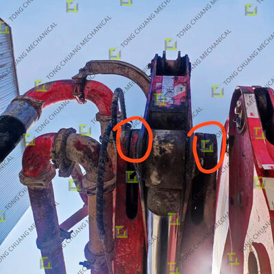 Eixo do Pino da Lança Sany, Pino de Conexão da Lança do Caminhão Bomba, Pino de Articulação da Bomba de Concreto Sany, Pino Resistente ao Desgaste Telescópico da Lança, Pino de Fixação da Dobradiça da Lança Sany, Pino de Giro da Lança de Máquinas de Construção