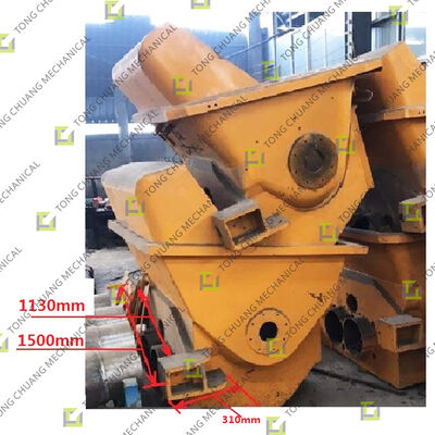 Montagem Hopper / XCMG 3-Axle com 260 cilindros Concreto Hopper Soldadura, Mixer Hopper Soldadura Assembléia, Máquinas de Construção Hopper Soldadura, Pump Truck Alimentação Hopper Soldadura