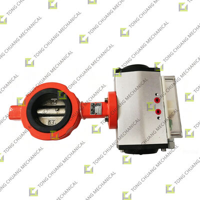 Válvula borboleta tipo wafer DN65 GDT6-65WF para maquinário de concreto,Válvula borboleta wafer para equipamentos de concreto,Conjunto de válvula borboleta de montagem tipo wafer,Peça de reposição para válvula borboleta wafer