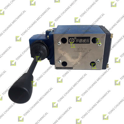 Válvula de controle direcional manual 4WMM10H10B/F para máquinas de concreto, válvula direcional de carretel manual, válvula de controle direcional manual para bomba de concreto, válvula direcional de operação manual