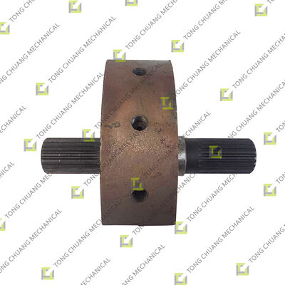 DZT045273 ((Para LSY273II) eixo de suspensão de transportador de parafuso para máquinas de concreto, eixo de suspensão médio do transportador espiral, eixo de suspensão médio do parafuso do misturador de concreto, eixo de suspensão intermediário do moinho de cimento